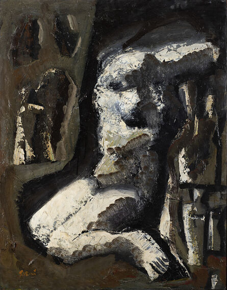 Mario Sironi, ‘Composizione con nudo femminile’, 1958 ca.