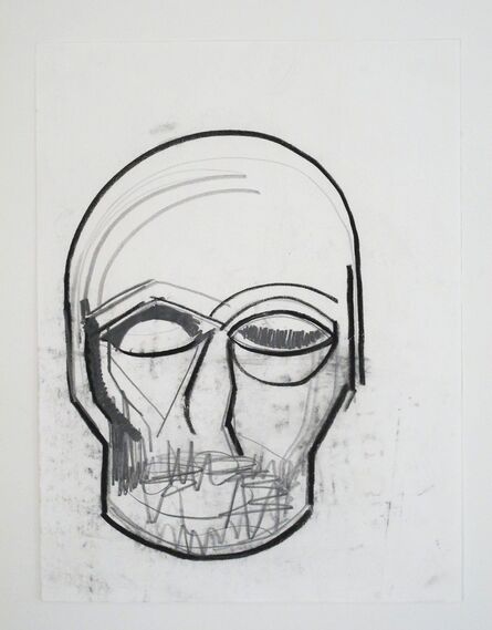 Thomas Houseago, ‘Yet to be titled (study for mask)’, 2010