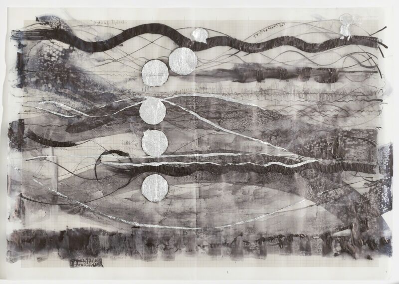 Oswaldo Maciá, ‘Flying Glasshouse’, 2013, Drawing, Collage or other Work on Paper, Henrique Faria Fine Art