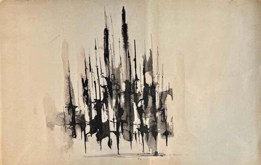 Spires (painting of sculpture)