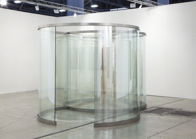 Dan Graham, ‘Come On In’, 2014, Installation, Stainless steel and two-way mirror, Galleri Nicolai Wallner