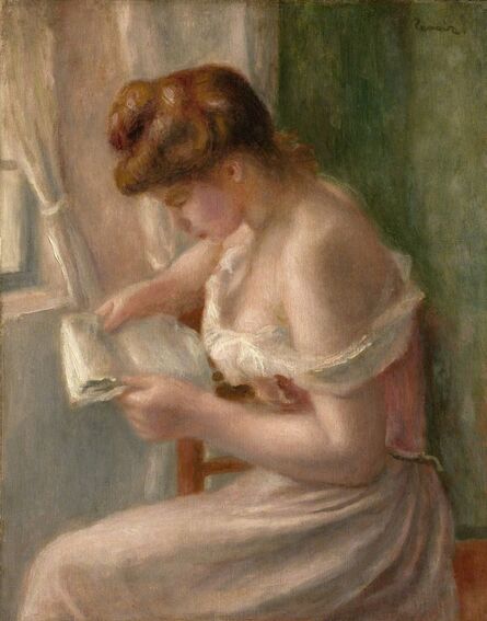 Pierre-Auguste Renoir, ‘Woman Reading’, ca. 1895