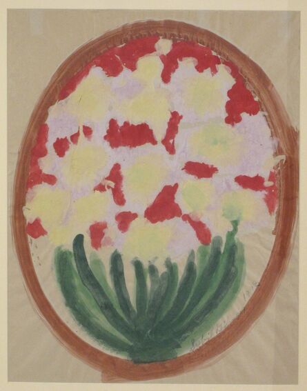 Sybil Gibson, ‘Flowers in a Circle’, 1993