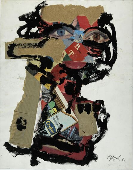 Karel Appel, ‘Visage de femme’, 1961