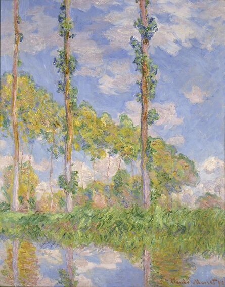 Claude Monet, ‘Poplars in the Sun’, 1891
