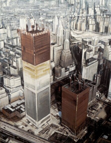 Valerio D'Ospina, ‘Twin Towers Under Construction’, 2014