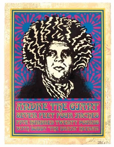 Shepard Fairey, ‘Giant Hendrix’, 2019