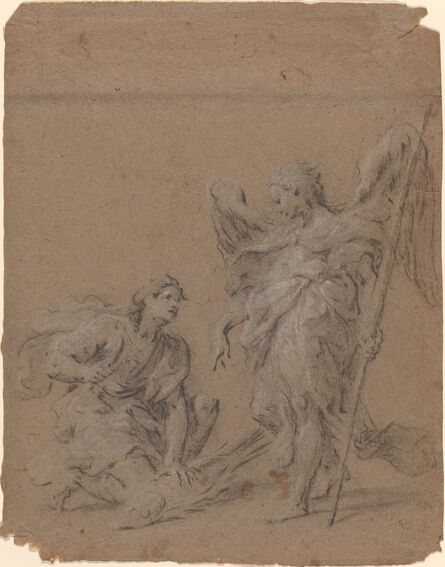 Martin Johann Schmidt, ‘Tobias and the Angel’, ca. 1780