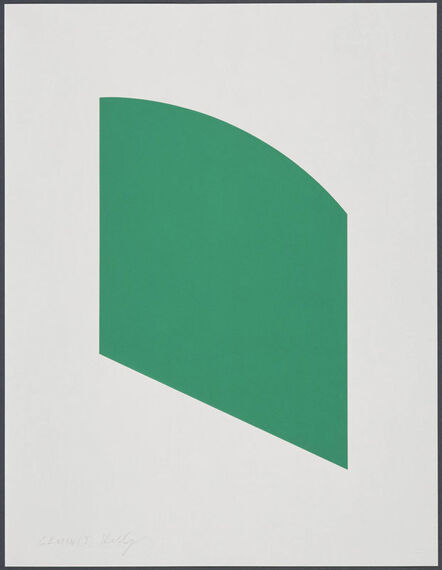 Ellsworth Kelly, ‘Green Curve’, 2002