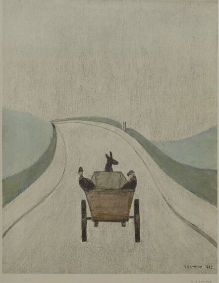 Laurence Stephen Lowry, ‘The Cart (Signed)’, 2021