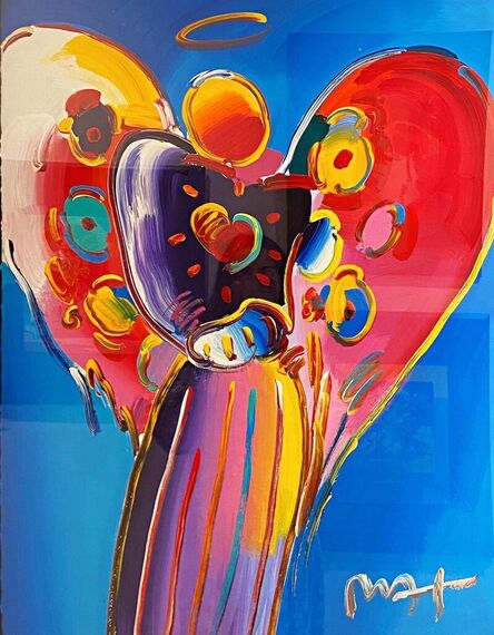 Peter Max, ‘Angel With Heart ’, 2019