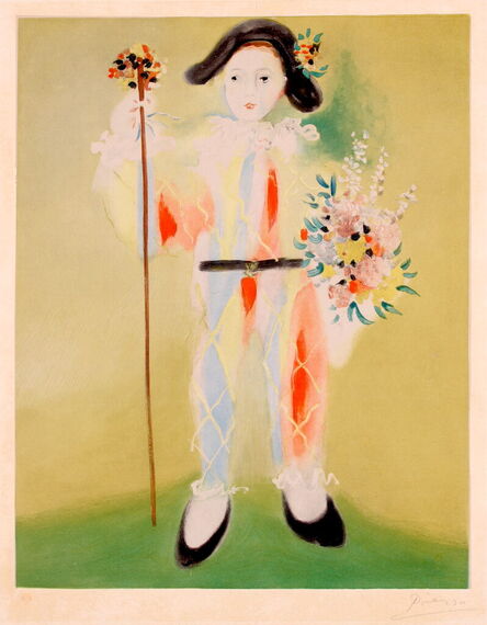 Pablo Picasso, ‘ Le Petit Pierrot aux Fleurs’, ca. 1960