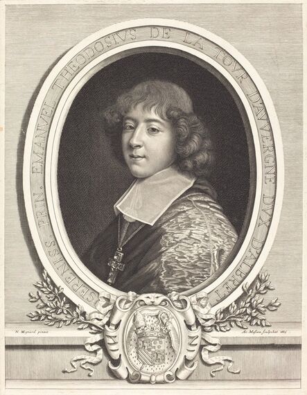 Antoine Masson, ‘Cardinal de Bouillon’, 1665