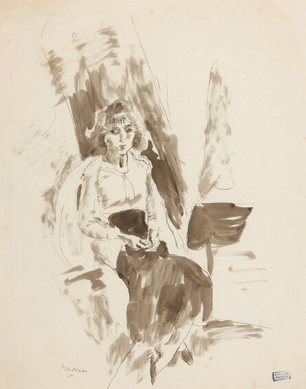 Jules Pascin, ‘Hermine Seated’, 1913