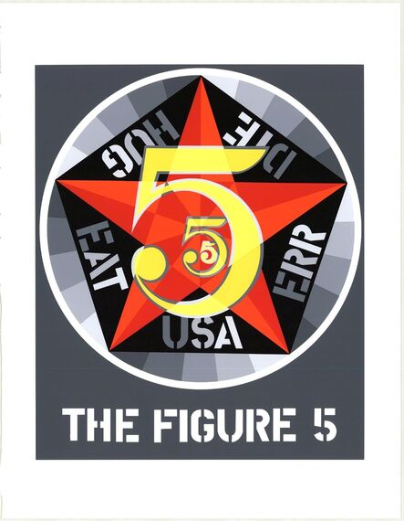 Robert Indiana, ‘The Figure Five’, 1997