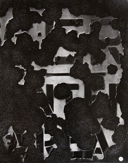 Aaron Siskind, ‘New York 6’, 1951-printed later