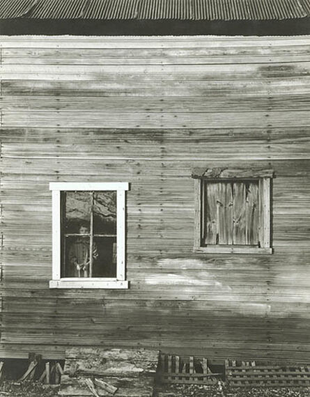 Jack Welpott, ‘Nashville, Indiana (Girl in Window)’, 1955/1955c