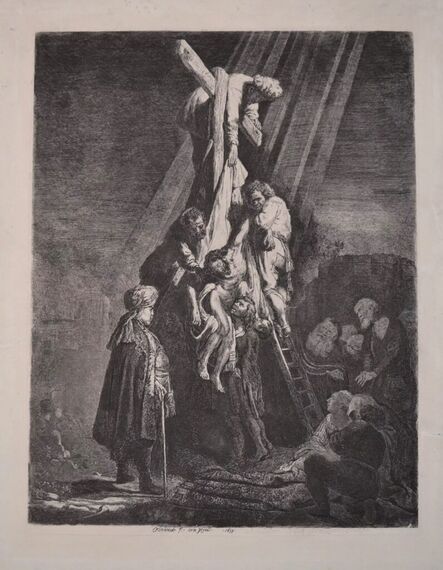 Rembrandt van Rijn, ‘Descending From The Cross’, 1633