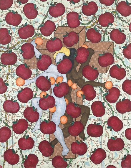 William Nelson Copley, ‘Untitled (Apples and Oranges)’, 1986