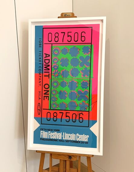 Andy Warhol, ‘Lincoln Center Ticket (F. & S. 19, R. p. 30)’, 1967