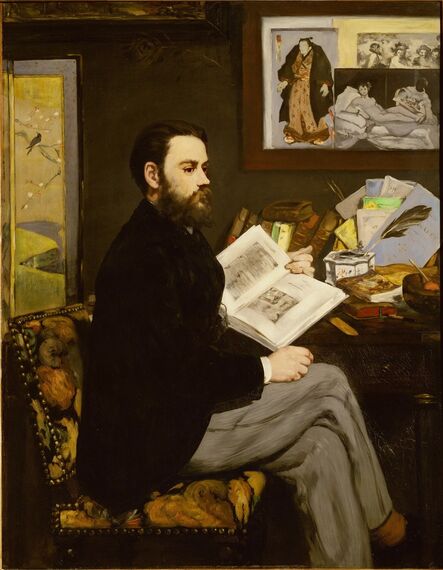 Édouard Manet, ‘Emile Zola’, 1867-1868