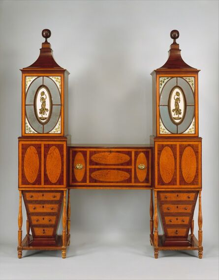 Unknown American, ‘Desk and Bookcase’, ca. 1811