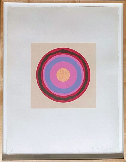 Kenneth Noland, ‘Untitled Geometric Abstraction Color Field Target’, 2004