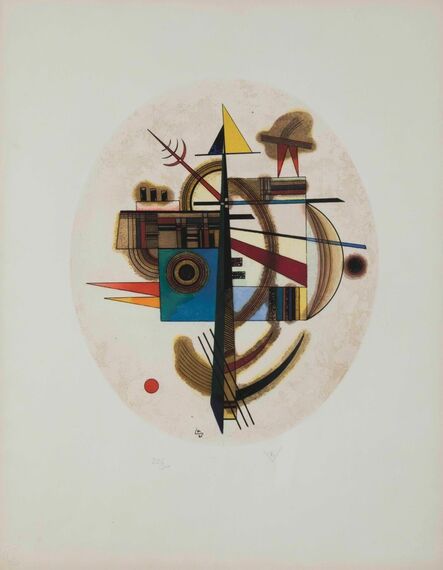 Wassily Kandinsky, ‘Ovale Komposition’, 1925