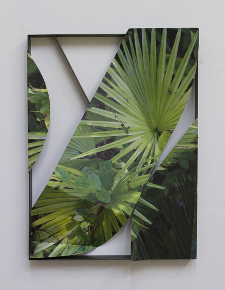 Letha Wilson, ‘Palm Fronds Steel’, 2021