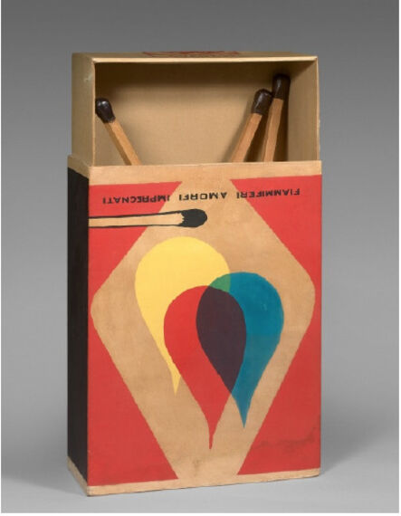 Raymond Hains, ‘Saffa, Omaggio a Mondrian e a De Chirico’, 1970