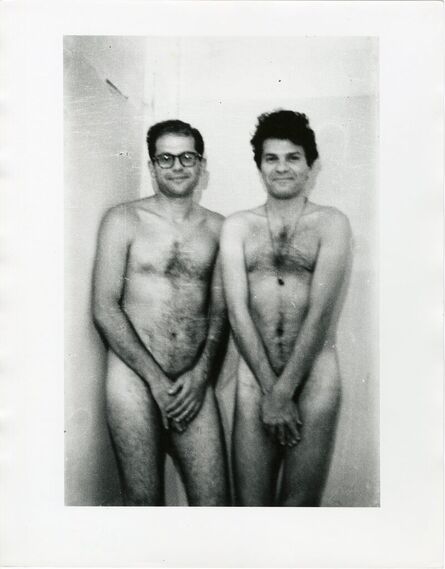 Allen Ginsberg, ‘A modest portrait, Allen Ginsberg left and Gregory Corso right, Tangier’, 1961