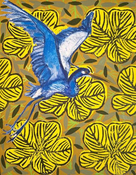 Dawline-Jane Oni-Eseleh, ‘Blue Heron’, 2023