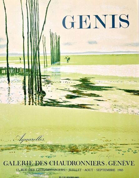 Rene Genis, ‘Aquarelles’, 1983