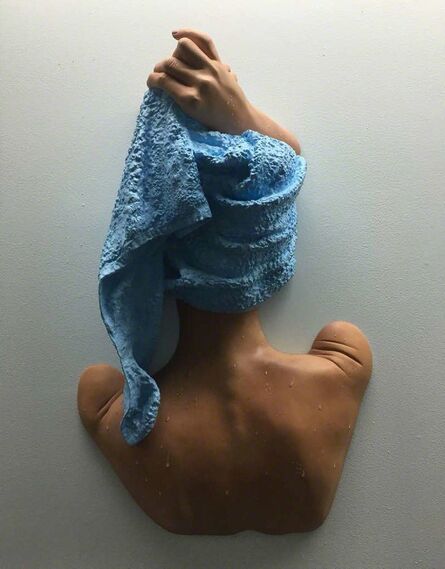 Carole A. Feuerman, ‘Hands on Towel’, 2007