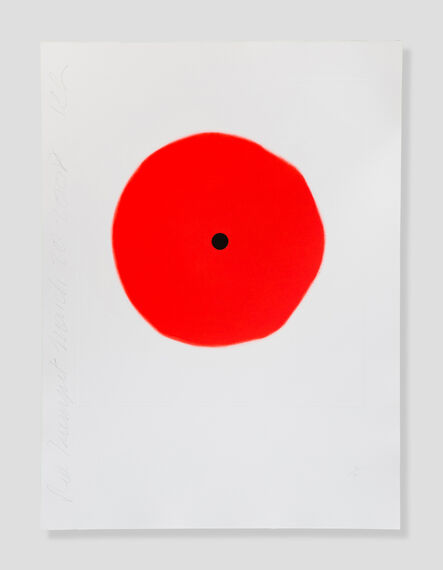 Donald Sultan, ‘Red Trumpet’, 2008