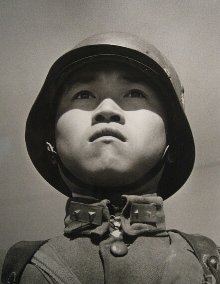 Robert Capa, ‘(15 year old Chinese Soldier Prior to Departing for the Sino-Japanese Battle Front)’, 1938