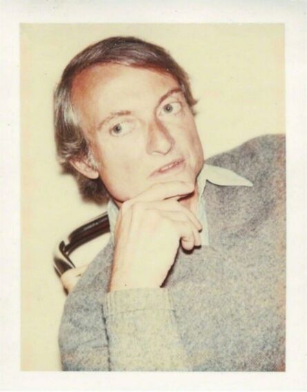Andy Warhol, ‘Unique Polaroid photograph of Roy Lichtenstein (Authenticated and Stamped by the Warhol Foundation) ’, ca. 1975