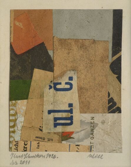 Kurt Schwitters, ‘Mz 2011 Ulice’, 1926