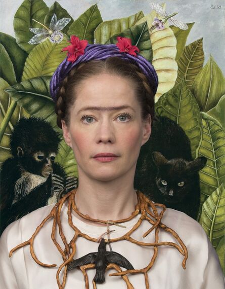 E2 - KLEINVELD & JULIEN, ‘Ode to Frida Kahlo's Self-Portrait with Thorn Necklace and Hummingbird’, 2018