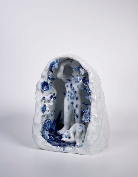 Geng Xue, ‘Blue-and-White Cave’, 2023