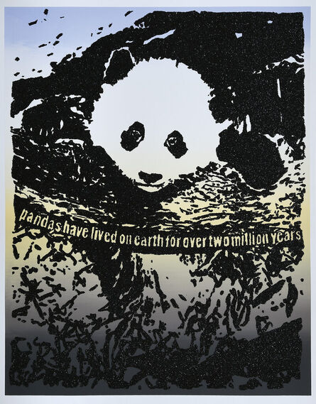 Rob Pruitt, ‘Giant Pandas Spend About 12 Hours a Day Eating Up to 15 Kilograms of Bamboo. Bamboo is Rich in Protein as Well as Fibre, Which is Why They Poop Up to 50 Times a Day! Sometimes They Eat and Poop at the Same Time.’, 2019