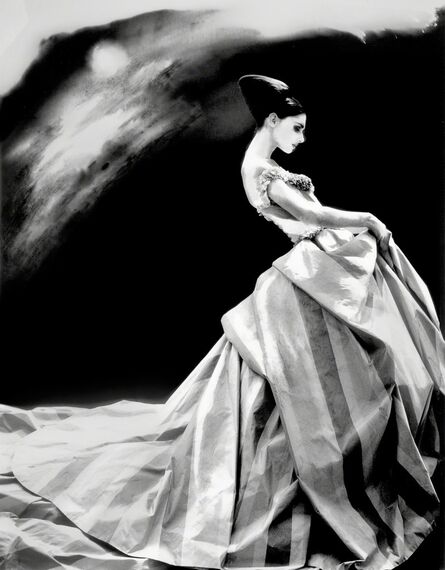 Lillian Bassman, ‘Night Bloom, Anneliese Seubert, ball gown by John Galliano for Haute Couture Givenchy, Paris’, 1996