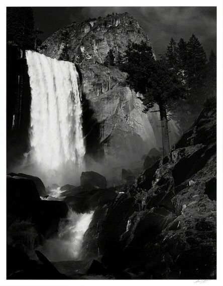 Ansel Adams, ‘Vernal Fall, Yosemite National Park, California’, 1948