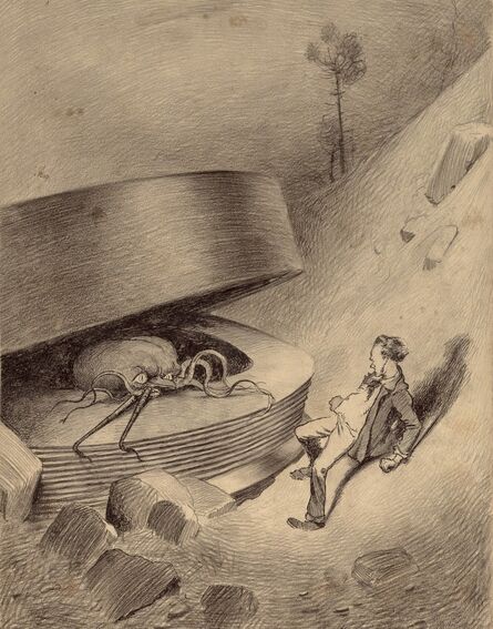 Henrique Alvim Correa, ‘from the book War of the worlds’, 1906