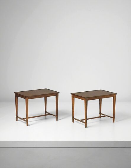 Jean-Michel Frank, ‘Pair of side tables’, ca. 1938