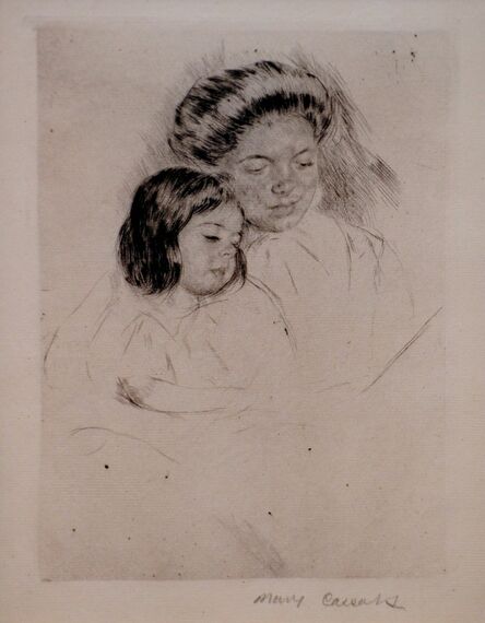 Mary Cassatt, ‘The Picture Book’, ca. 1901