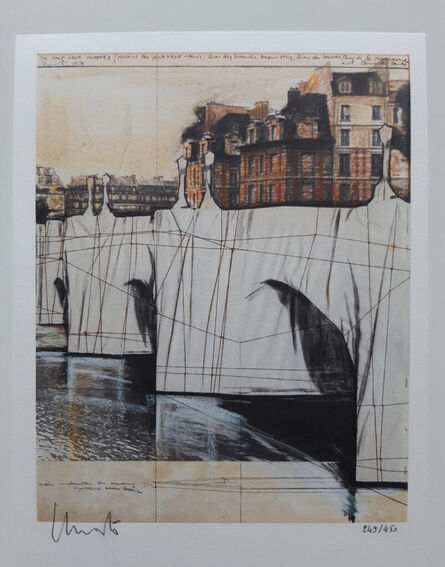 Christo and Jeanne-Claude, ‘Le Pont Neuf Paris’, 2020