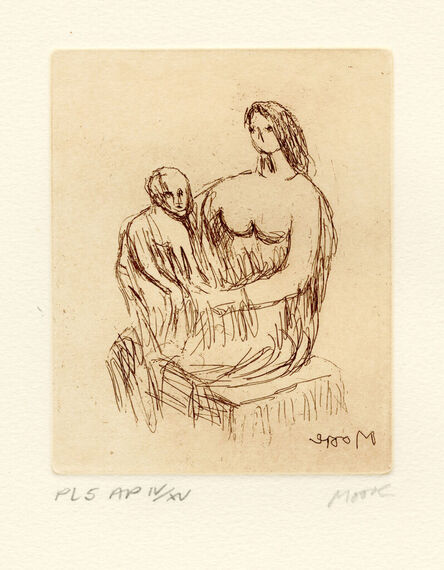 Henry Moore, ‘Mother and Child 5’, 1983