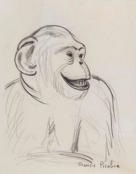 Francis Picabia, ‘Le singe’, 1939-1940