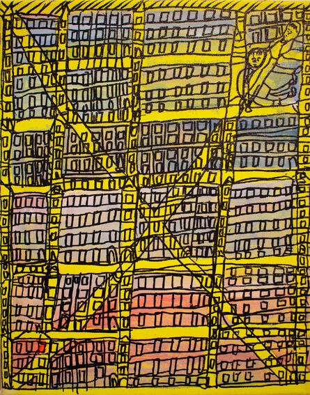 Roger Jones, ‘Yellow Houses’, 2023